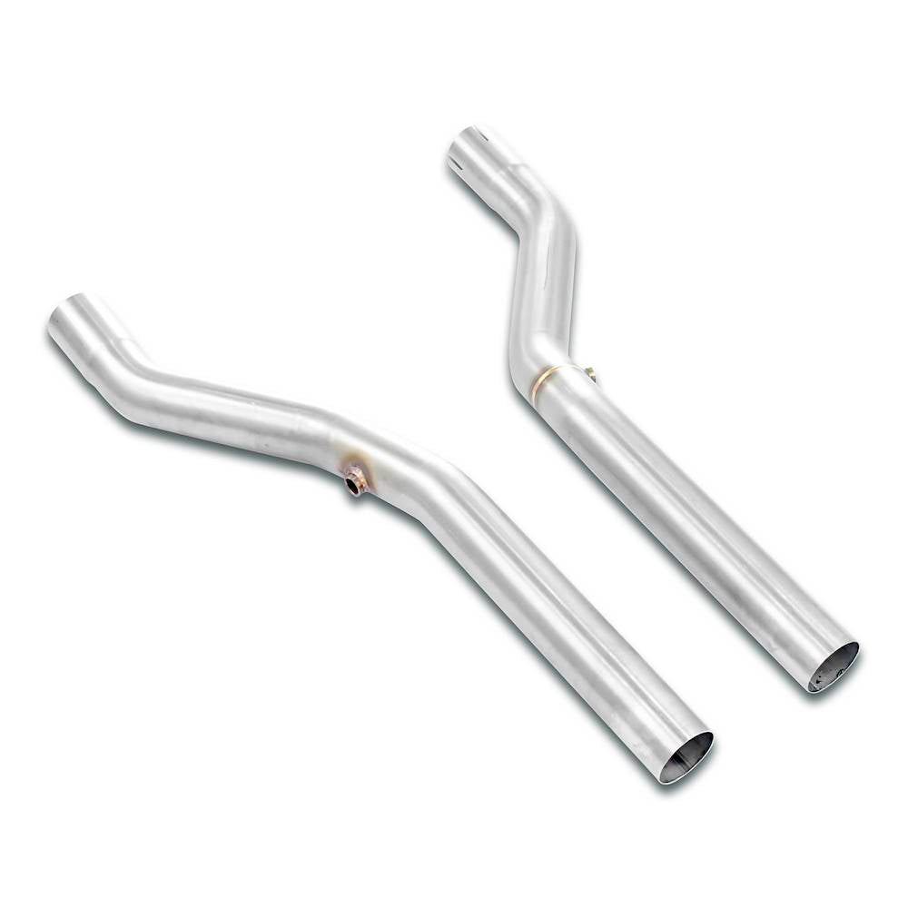 Tubes avant Droit - Gauche Supersprint pour BMW E46 - Tous les modèles (Pour conversion moteur V8 S62 - M5 5.0i) - MS accessoires Auto