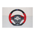 Volant en fibre de carbone rouge pour BMW F30 / F31 / F32 / F33 / F36 - MS accessoires Auto