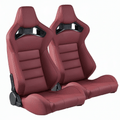 x2 Sièges baquets Sport universels KDM R50 auto inclinables qualités supérieures - MS accessoires Auto
